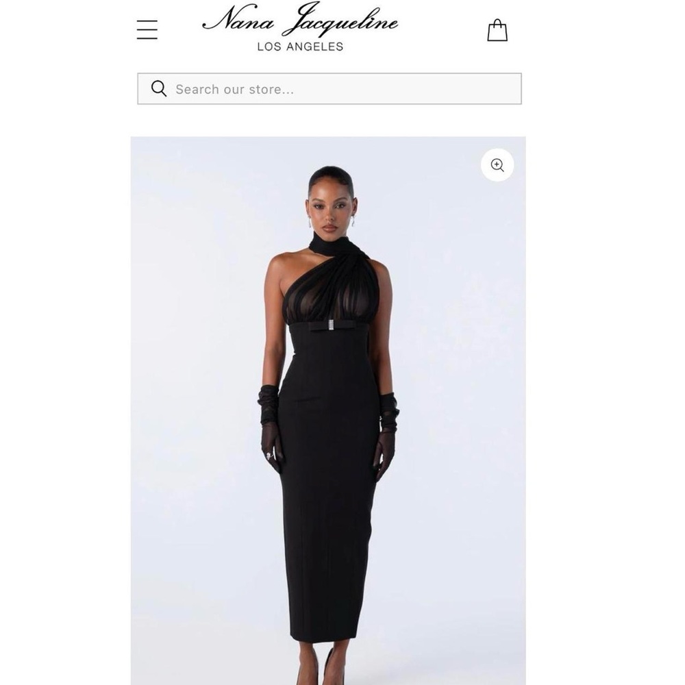 Nana Jacqueline Camella Black Dress
